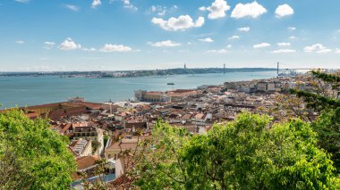 Sao Jorge Kalesi: lisboa görünümünü. 