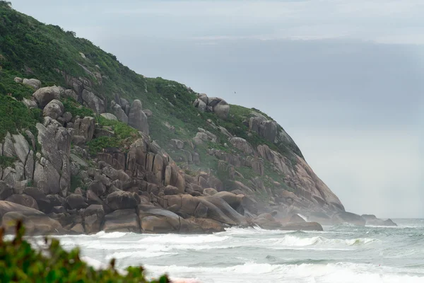 Brava Beach'te Florianopolis, Santa Catarina, Brezilya.