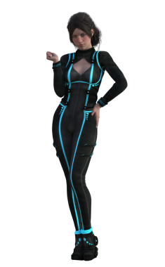 Geleceğin uzay giysisi öğrencisi.