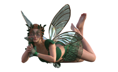 Yeşil peri fantezi karakteri