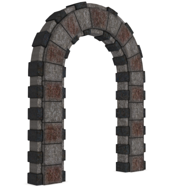 Koyu tuğla giriş çizimi