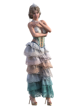 Claudia Ruffle elbise karakteri