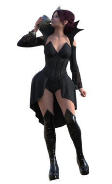 Kara Prenses fantezi karakteri