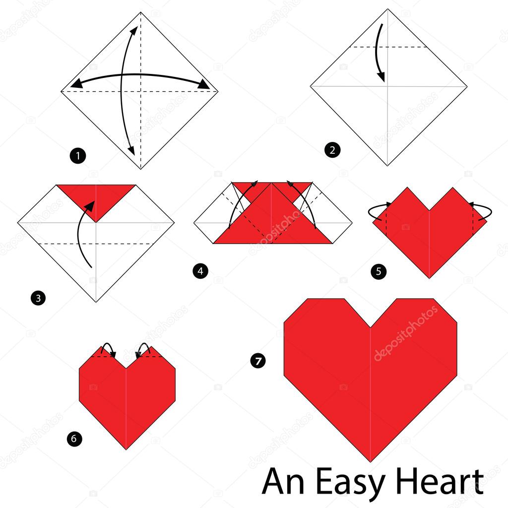 Fotos Origami Corazon Instrucciones Paso A Paso Las