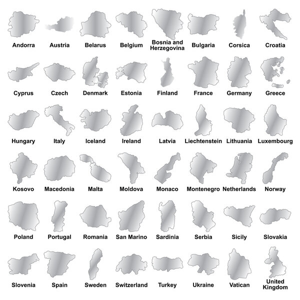 Страны Европы
.