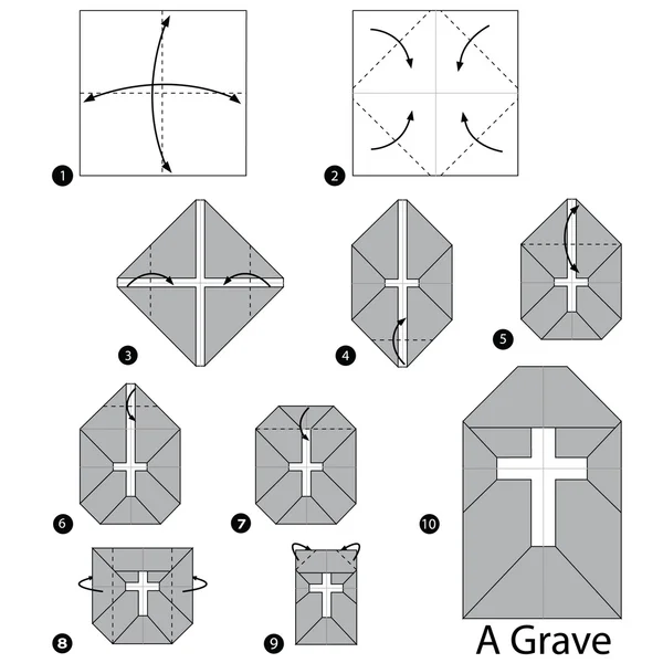 Гроб из бумаги схема с крышкой