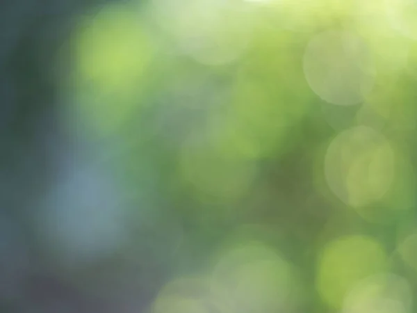 Lichten Groene Bokeh Natuur Defocus Abstracte Wazige Achtergrond Abstract Achtergrond — Stockfoto