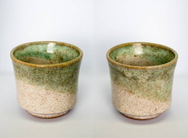 Seramik kap küçük saksı bitkileri ekmeye uyarlandı.