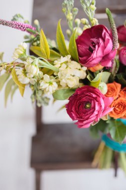 Güzel gelin buketi Close-Up