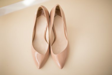 Güzel düğün topuklu Close-Up