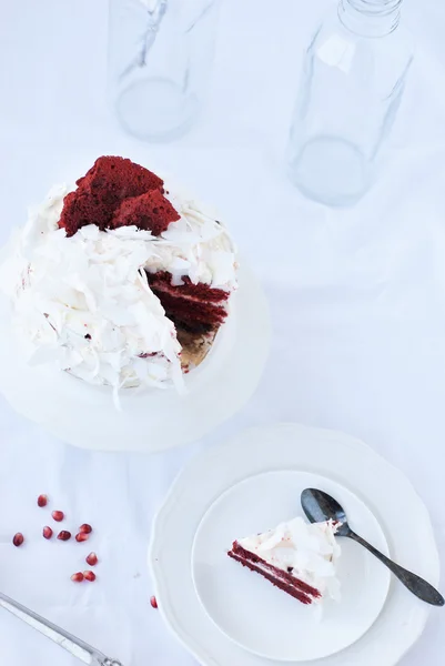 Kırmızı kadife kek.