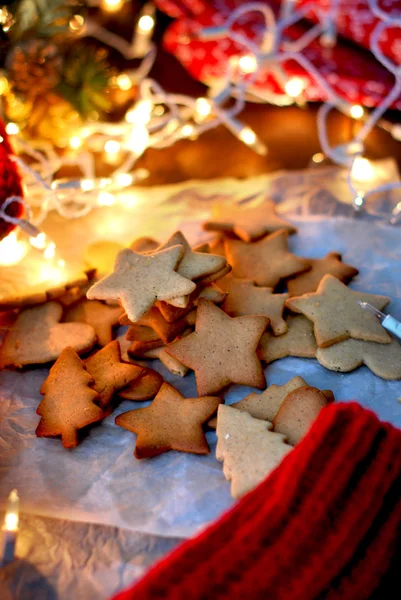 Noel yıldız kurabiye