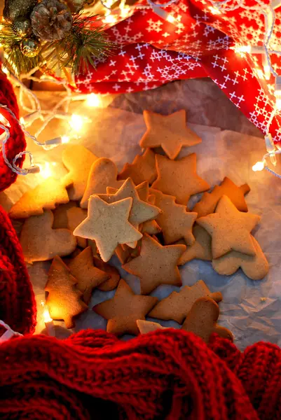 Noel yıldız kurabiye