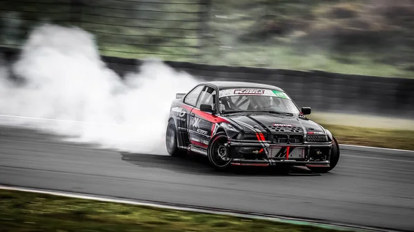 Oschersleben Alemanha Agosto 2019 Piloto Corrida Alexander Kavalir Dirigindo Bmw — Fotografia de Stock