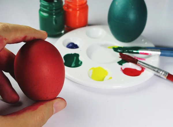 Easter eggs colorful — Stock Photo, Image