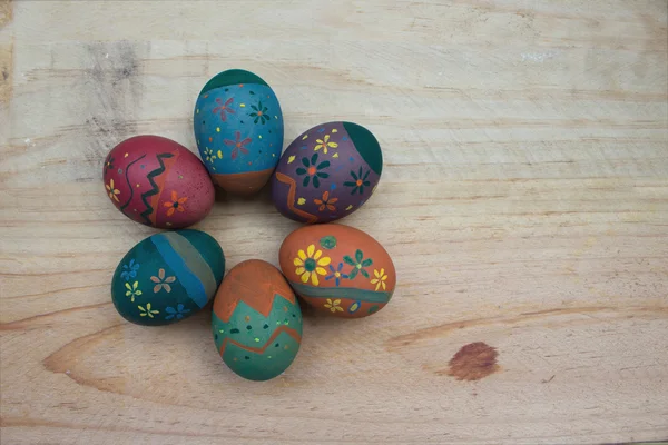 Easter eggs colorful — Stock Photo, Image