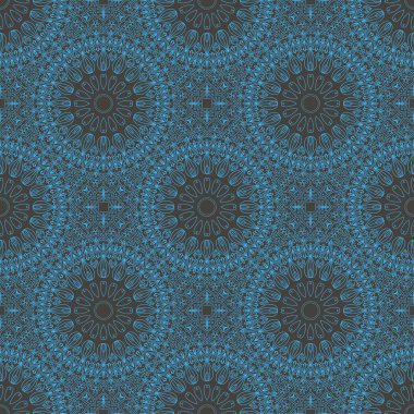 vektör etnik seamless modeli