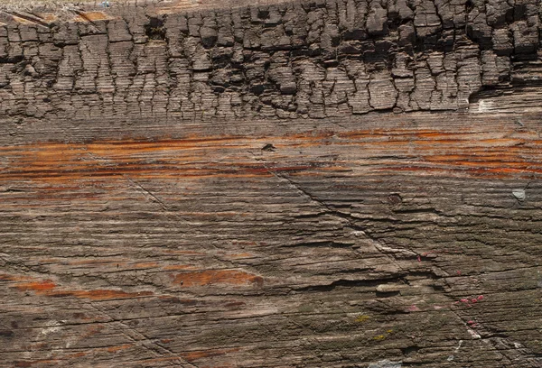Régi fa felülettel kő burgonyával — Stock Fotó
