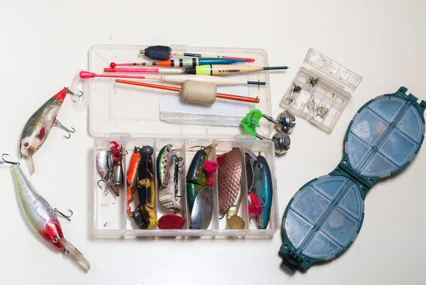 Set of fishing gear. — Stock Photo, Image