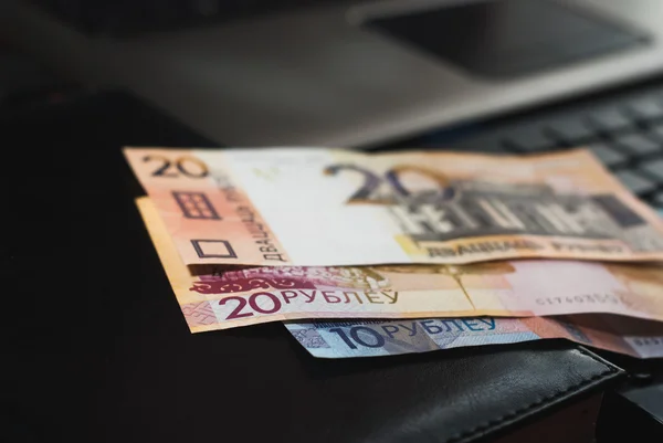 Novo dinheiro na Bielorrússia. — Fotografia de Stock