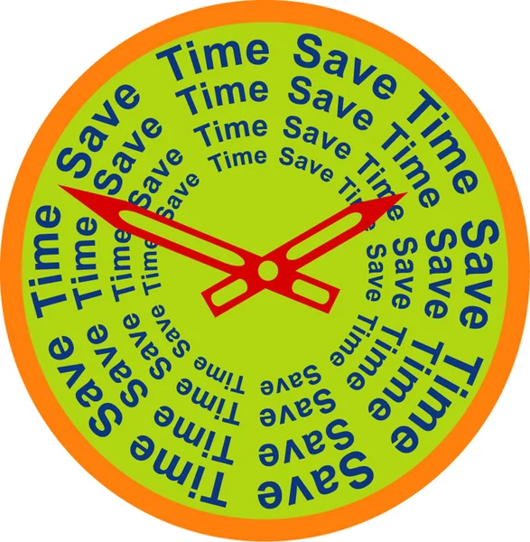 De tijd besparen — Stockfoto
