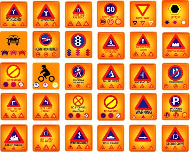 Yol işareti sembolü,  