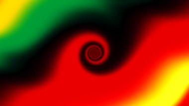 A loop animation vortex with bokeh effect background.