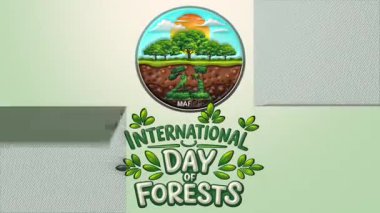 Uluslararası Orman Günü yeşil ağaçlar ve doğa konseptiyle kutlanıyor