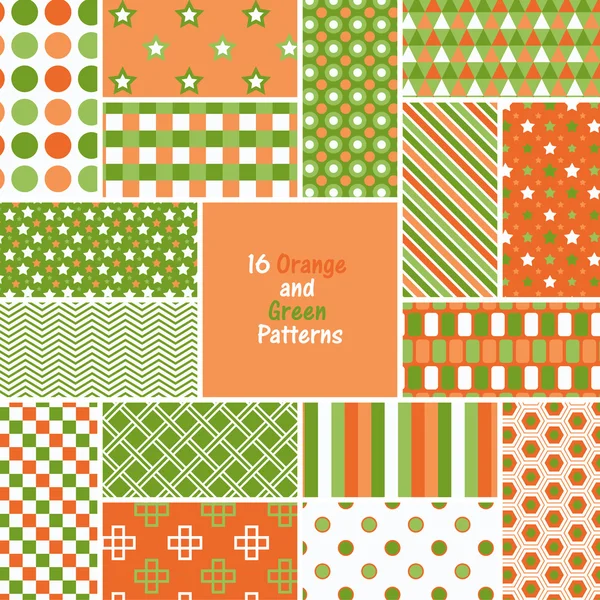 Pattern set vector — Stock Vector