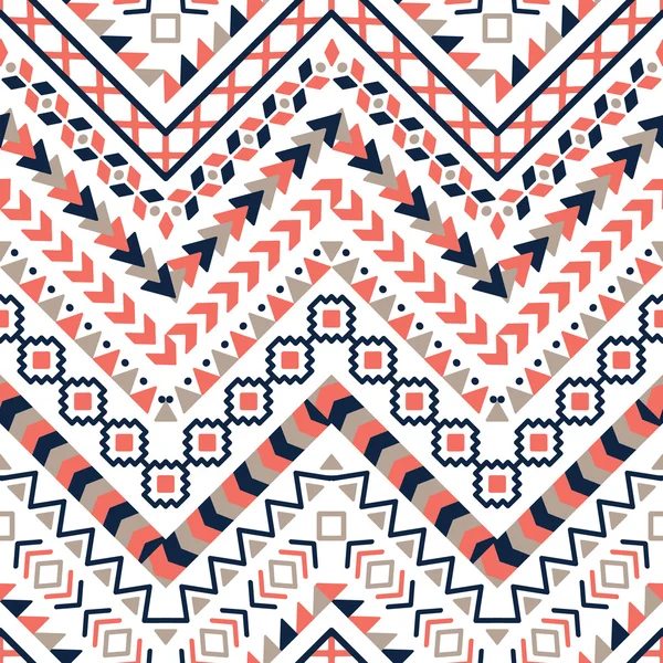 Vector tribal aztec seamless pattern — Wektor stockowy