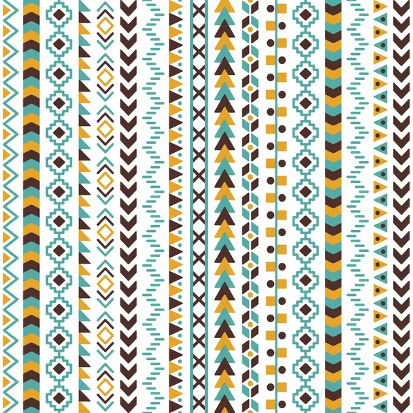 Vector tribal aztec seamless pattern