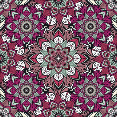 Vektör sorunsuz mandala desen