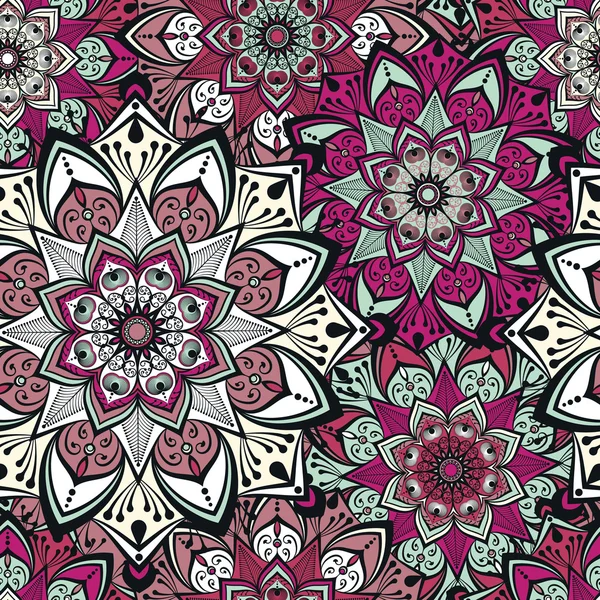 Vektör sorunsuz mandala desen