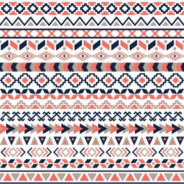 Kabile Aztek seamless modeli