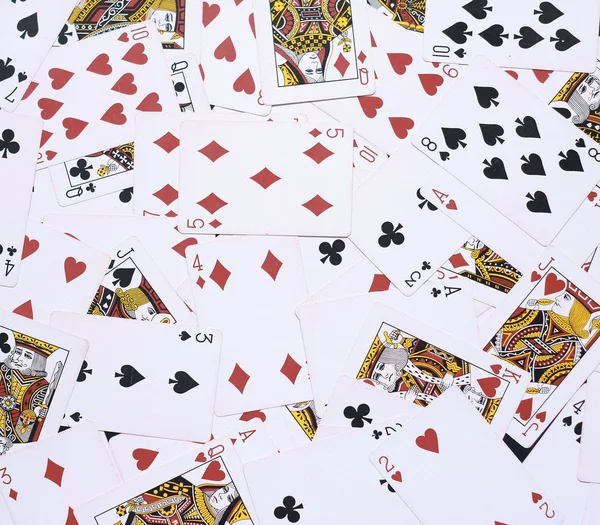 Playing Cards Background — Stock Photo, Image