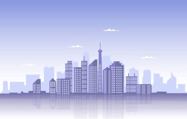 Şehir Binası İnşaat Şehir Manzarası Skyline İş Resimleri