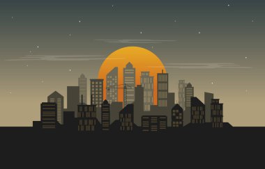 Şehir Binası İnşaat Şehir Manzarası Skyline İş Resimleri