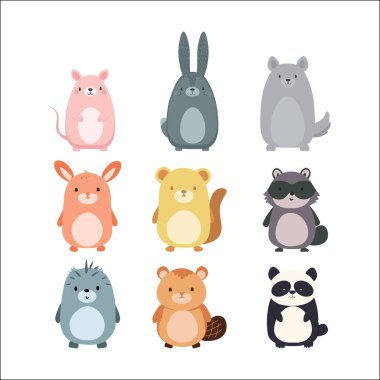 Cute Animal Plush Collection