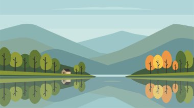 Kırsal Çayırlık Açık Göl Yakınları