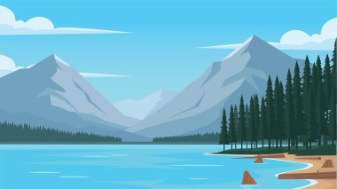 Berrak Gök Altında Sakin Orman