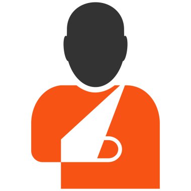 Patient Flat Vector Symbol