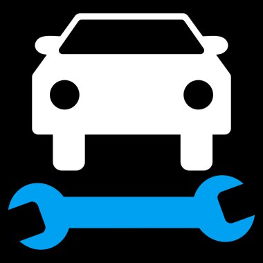 Car Repair Flat Vector Symbol