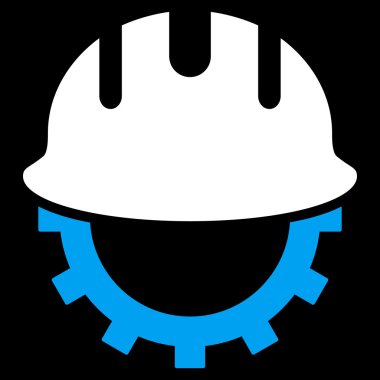 Development Hardhat Flat Vector Symbol