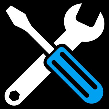 Seçenekleri düz vektör simgesi