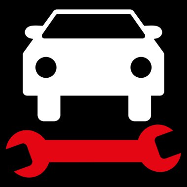 Car Repair Flat Vector Symbol