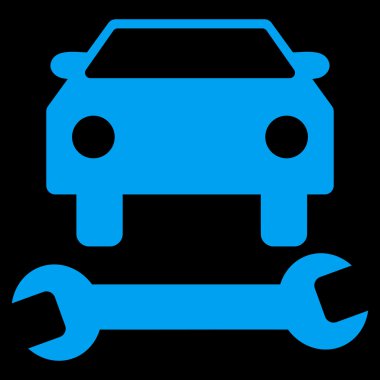 Car Repair Flat Vector Symbol