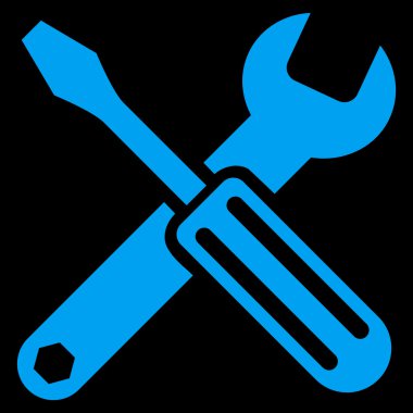 Seçenekleri düz vektör simgesi