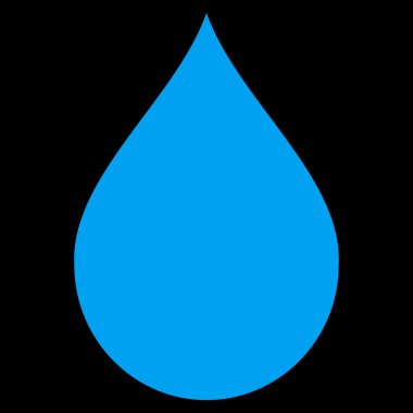 Düz vektör simge damla