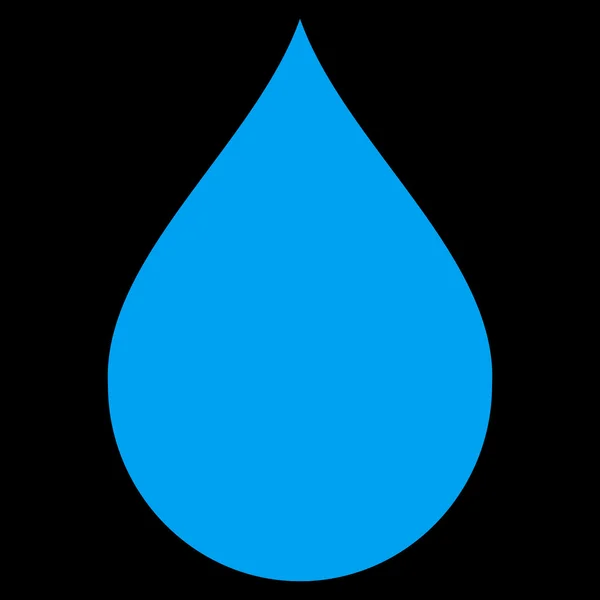 Drop flache Vektor-Symbol — Stockvektor