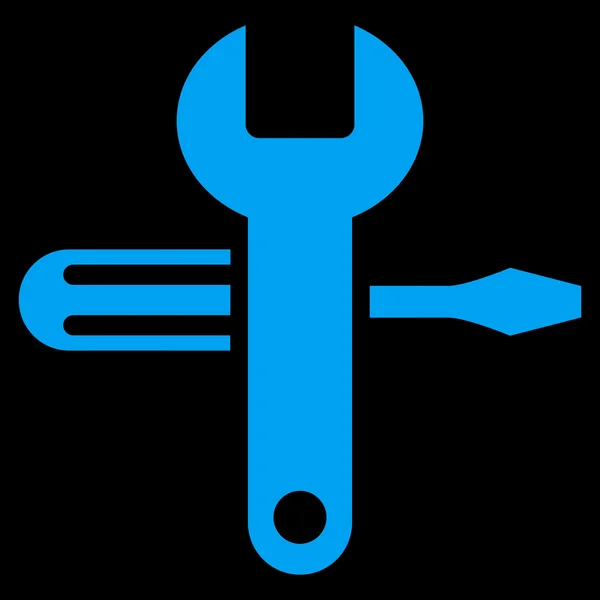 Tuning flacher Vektor Symbol — Stockvektor